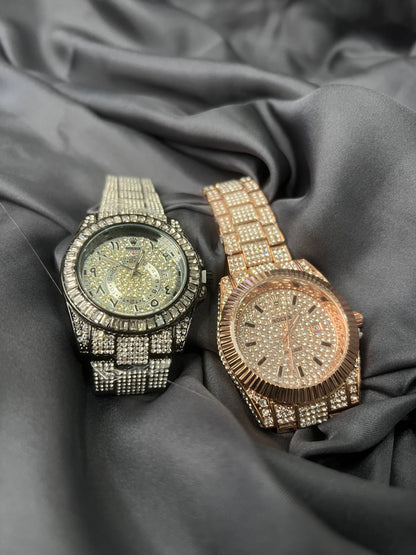 Rolex with stones