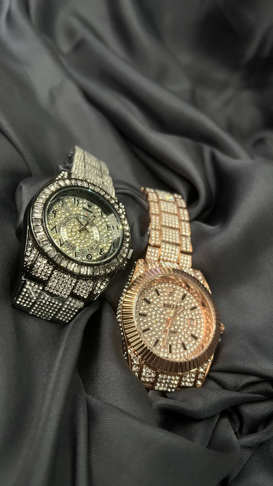 Rolex with stones