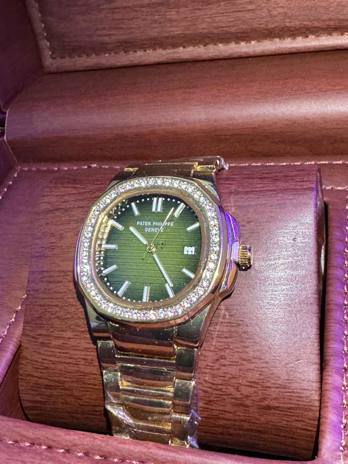 Patek Philippe Nautilus with Diamond Bezel